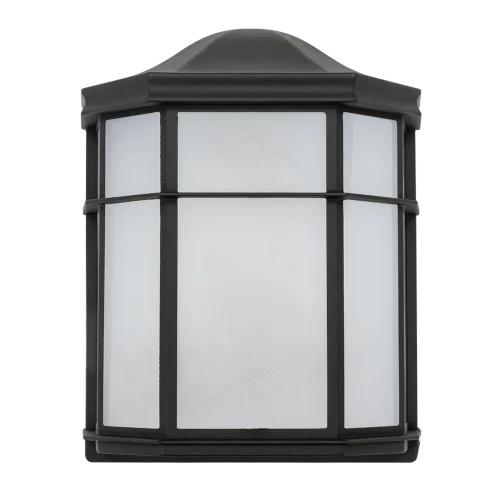 GlobaLux DOP Series LED Decorative Outdoor Pocket Lantern, 9W, 120V, Selectable 3000K|4000K|5000K, Black Finish - view 5