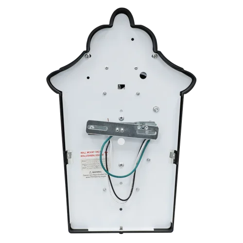 GlobaLux DOW Decorative Outdoor Pocket Lantern, 12W, 120V, CCT Selectable 3000K|3500K|4000K, Black - view 5