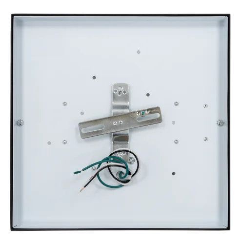 GlobaLux DSO LED Outdoor Ceiling Light, 17W, 1020 Lumens, 120V, 3000K/3500K/4000K Selectable, 80 CRI, Black - view 4