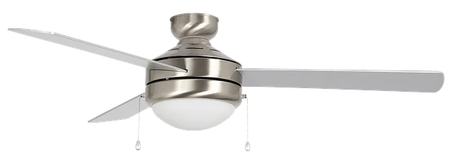 GlobaLux ESKY Energy Star SkyLux Dual Mount Ceiling Fan, 52", 5 Blades, 2x9W Medium Base Sockets, 12...