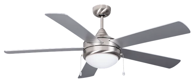 GlobaLux ESKY Series, 52" Dual Mount Ceiling Fan, 5 Blades, 2x9W Medium Base Sockets, 120V, 3000K, 9...