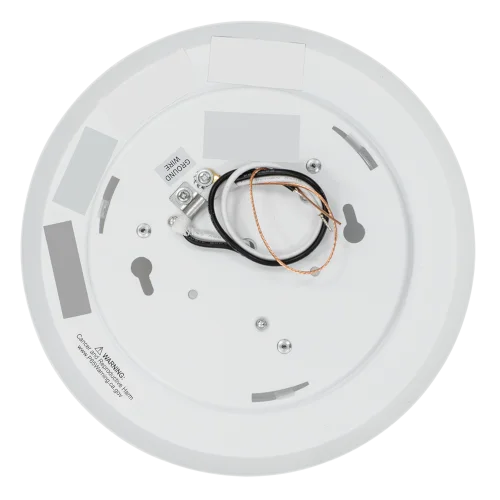 GlobaLux LDL2S LED Disk Light, 6", 15W, 120V Dimming, 3000K, 90+ CRI, White, Bulk Pack, Emergency Test Button - view 3