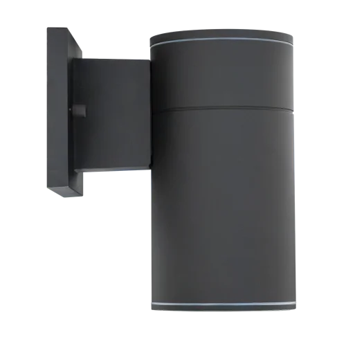 GlobaLux LOC Series LED Outdoor Cylinder, Down Only, 12W, 120V, 3000K|4000K|5000K CCT Selectable, Bl...
