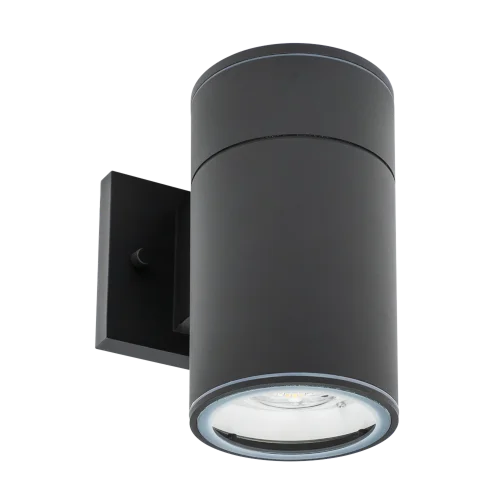 GlobaLux LOC Series LED Outdoor Cylinder, Down Only, 12W, 120V, 3000K|4000K|5000K CCT Selectable, Bl...