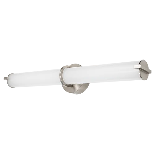 GlobaLux LRV Series LED Round Vanity, 24" Length, 20W, 120V, Selectable CCT (2700K|3000K|3500K|4000K|5000K), 90CRI, B...