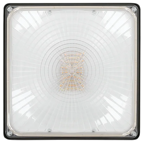 GlobaLux LSC2 LED Square Canopy, 70W, 120-277V, CCT Selectable 3000K|4000K|5000K, >80 CRI, 8120lm