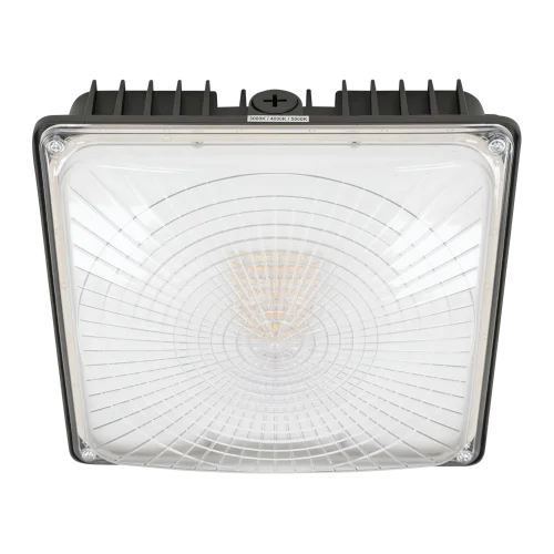 GlobaLux LSC2 LED Square Canopy, 70W, 120-277V, CCT Selectable 3000K|4000K|5000K, >80 CRI, 8120lm - view 4