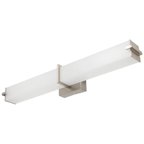 GlobaLux LSV Series LED Square Vanity, 24" Length, 18W, 1800lm, 120V, 2700K|3000K|3500K|4000K|5000K CCT Selectable, 9...