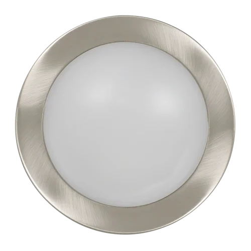 GlobaLux MDL Series LED Disk Light, 8" Diameter, 12W, 120V Triac Dimming, 3000K, 80CRI, Brushed Nickel - view 4