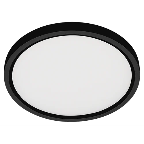 GlobaLux RDL Series LED Round Low Profile Flush Disk Light, 5 inch, 10W, 120V Dimming, CCT Selectabl...