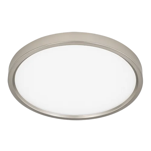 GlobaLux RDL Series LED Round Low Profile Flush Disk Light, 15" Diameter, 30W, 2100lm, 120V Dimming,...