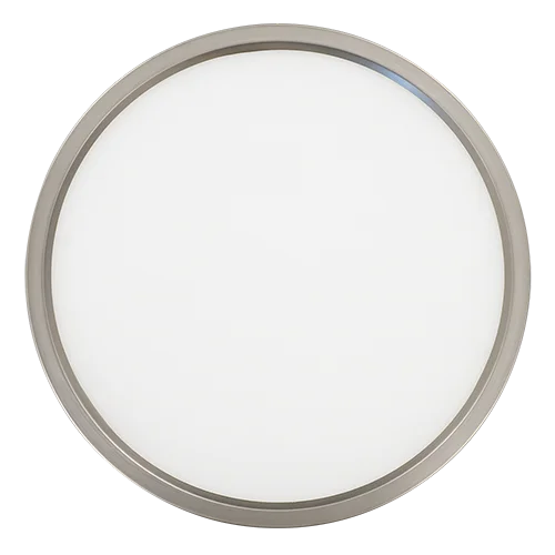 GlobaLux RDL Series LED Round Low Profile Flush Disk Light, 5 inch, 10W, 120V Dimming, CCT Selectabl...