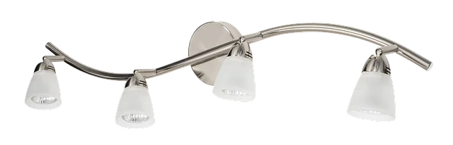 GlobaLux TRK Series Track Light Fixture, 4-Light, GU10, 120V, 3000K, Brushed Nickel - view 2