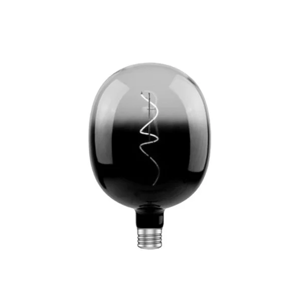Green Creative Deco Large Filament E53 LED Lamp, 4.5W, 1800K, Smoky Ombre, Dimmable, E26 Base