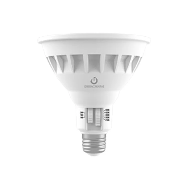 Green Creative PAR38 High Output LED Lamp, 24W, 5CCT Selectable (2700K|3000K|3500K|4000K|5000K), 3 Lumen Outputs (200...