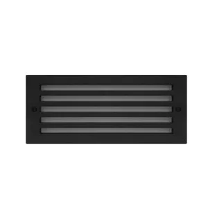 Grilled Face Plate Trim for LED Exterior Step Light