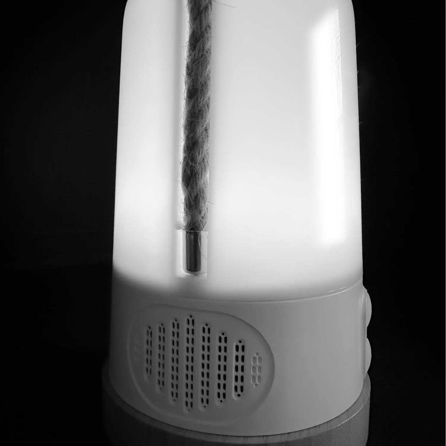 Groove Cordless LED Outdoor Table Lamp With Dimmer, Built-In Rechargeable Battery, 3-Level Brightnes...