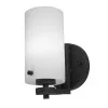 GU24 1x18W Vanity Light with Opal Glass, Oil Rubbed Bronze