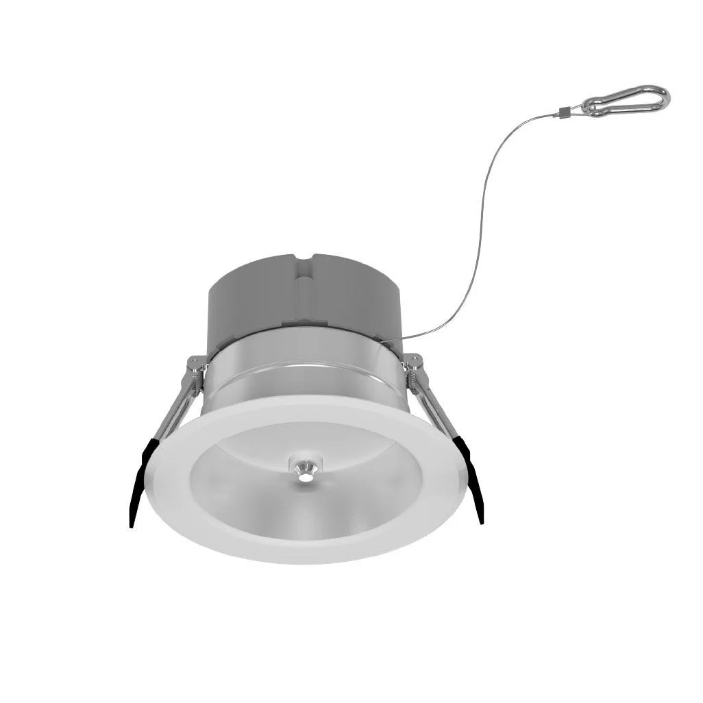 Halco Retrofit Commercial Downlight, 4", Emergency Battery Ready, Lumen Selectable, Color Selectable, Haze Reflector,...