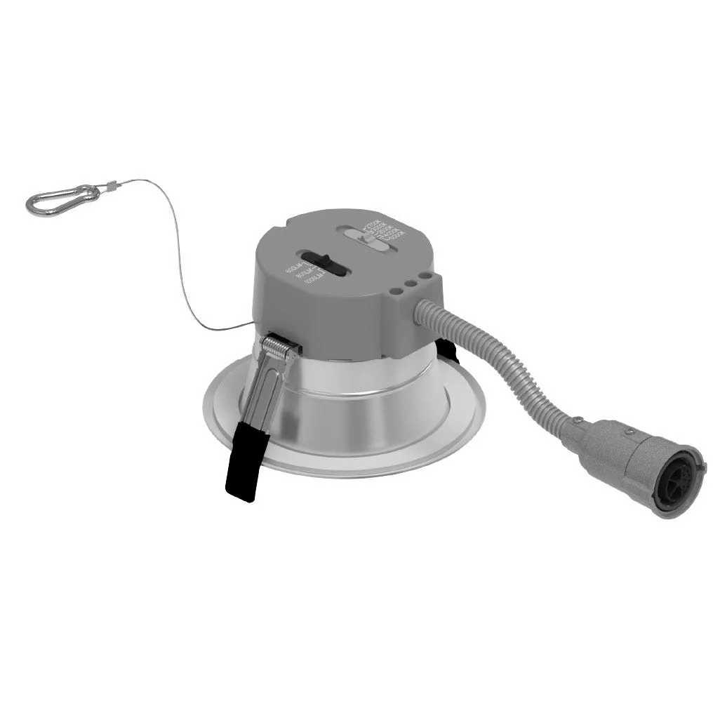 Halco Retrofit Commercial Downlight, 4", Emergency Battery Ready, Lumen Selectable, Color Selectable...