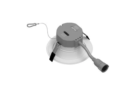 Halco Retrofit Commercial Downlight, 6", Emergency Battery Ready, Lumen Selectable, Color Selectable...