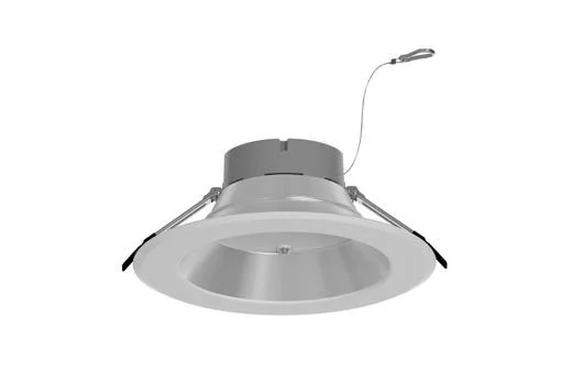 Halco Retrofit Commercial Downlight with Emergency Battery Ready, 10", Lumen Selectable, Color Selectable, Haze Refle...