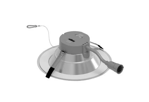 Halco Retrofit Commercial Downlight with Emergency Battery Ready, 10", Lumen Selectable, Color Selec...