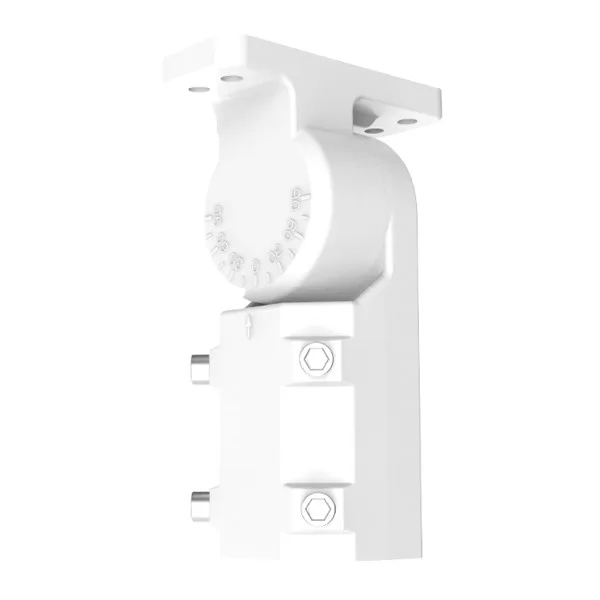 Halco SekTor Slipfit Knuckle Mount, White, for 100W-300W SekTor Area Light