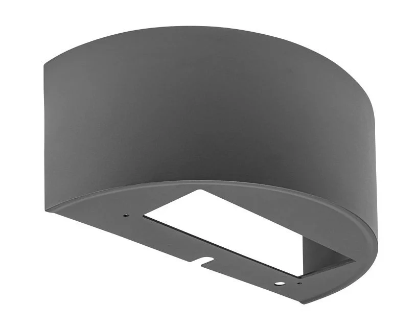 Half moon shell. Bronze. Used on series 5 full cutoff wall packs