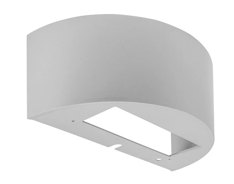 Half moon shell. Unpainted. Used on series 5 full cutoff wall packs