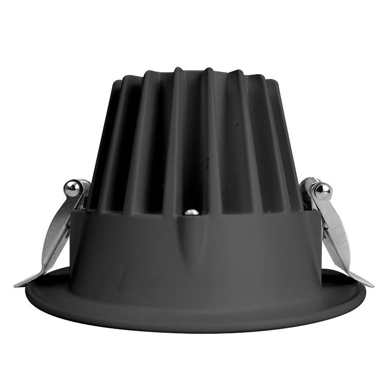 High-Lumen Die-cast LED Snap-in Canless Recessed Light, Smooth and Baffle Trims, 9W, 600lm, 27K/30K/35K/40K/50K - view 4