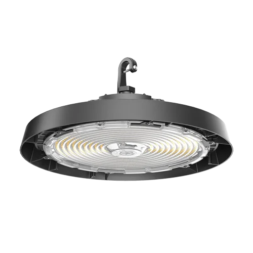 High Output Round High Bay, 13" dia., 35K/40K/50K CCT, 180W/200W/240W, High Voltage