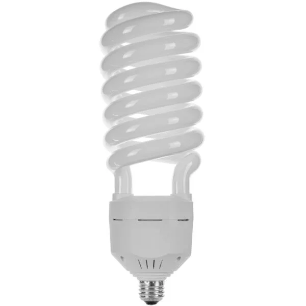 High Wattage CFL Spiral Light Bulb, 105 Watts, Medium Base, 30K - Warm White