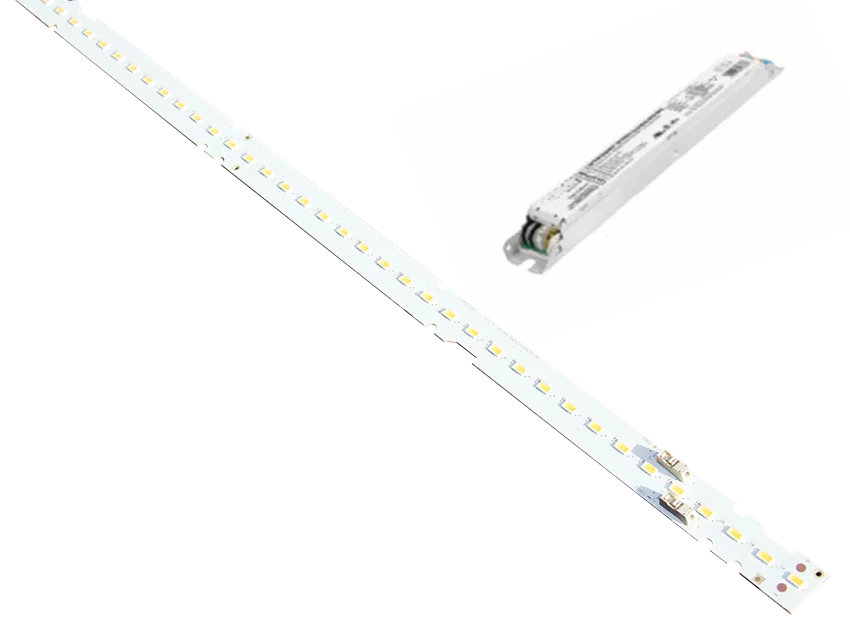 HiLumz 4 Foot 3 Strips Highbay Linear LED Retrofit Kit 108 Watts