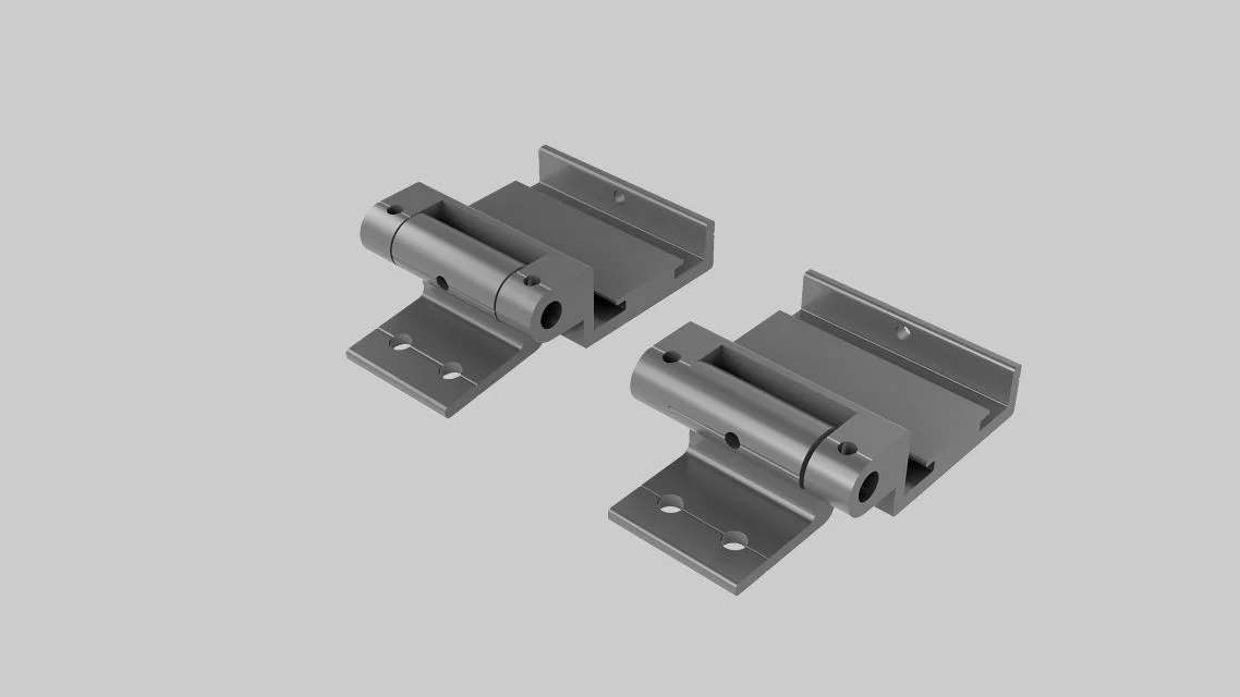 Hinged Bracket Kit for all Linear Series A Wall washers. Set of 2. Includes hardware