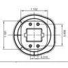 Horizontal LED 4-Pin Plug In, 3500K-5000K, Ballast Compatible, Type A, Dimmable - view 2