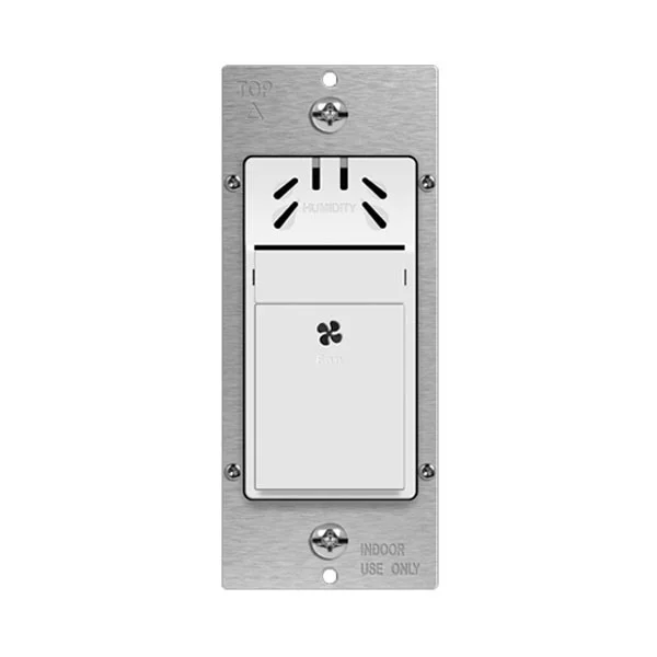 Humidity Sensor Wall Switch, Single Pole