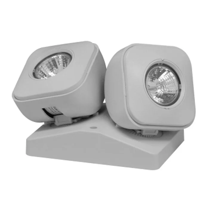 Indoor High Performance MR16 LED Remote Head, Double Head, Black, High Lumen