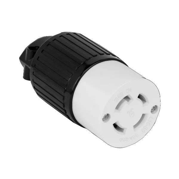 Industrial Grade Locking Cord Connector 30A, L15-30C