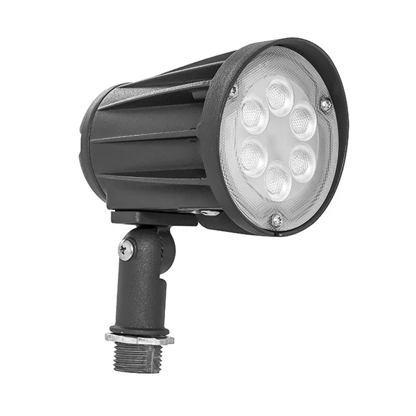 Integrated LED Bullet 15W 30K 120-277V 0-10V 35D Beam Knuckle