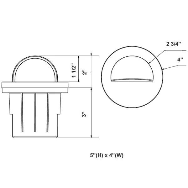 Integrated LED Well Lights, 6W, RGBWW, Bluetooth, Oil Rubbed Bronze - view 2