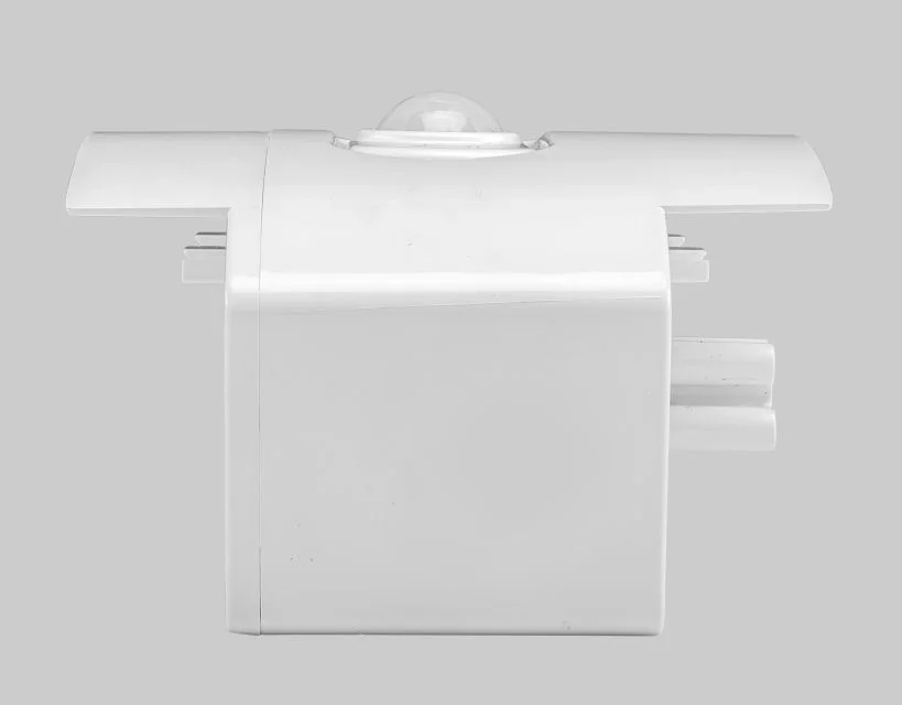 Integrated mount for B series Wraps | For Middle of run mounting | Included KTSL-FC5-12V-IM-PIR | White - view 2