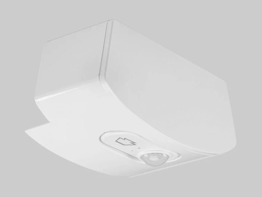 Integrated Sensor mount for B series Wraps | For end of run mouting | Incldued KTSL-FC5-12V-IM-PIR | White