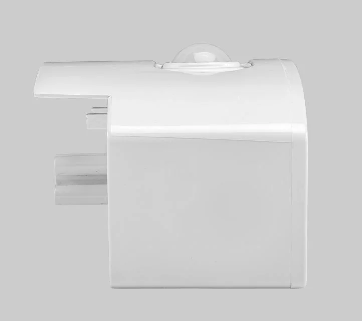 Integrated Sensor mount for B series Wraps | For end of run mouting | Incldued KTSL-FC5-12V-IM-PIR | White - view 2