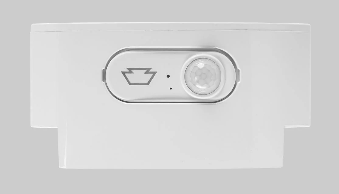 Integrated Sensor mount for B series Wraps | For end of run mouting | Incldued KTSL-FC5-12V-IM-PIR | White - view 3