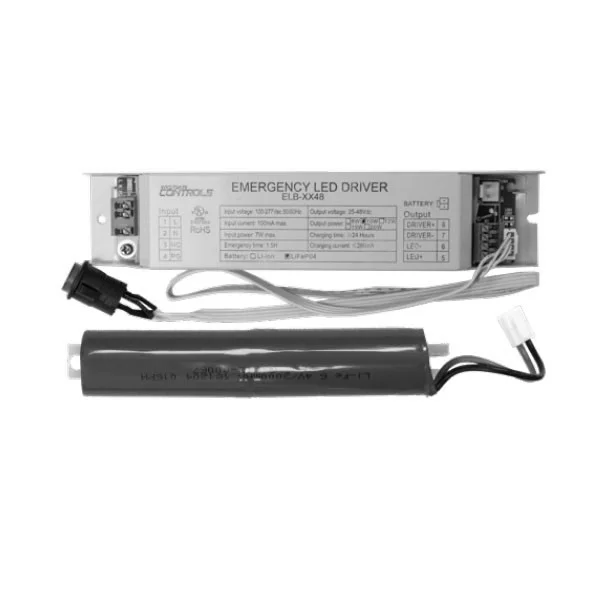Internal Emergency Battery Backup for 4th Gen. Linear High Bay 480V