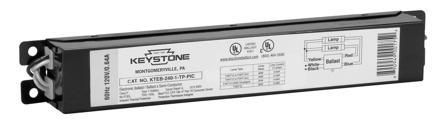Keystone 120V Black Replacement Ballast Series