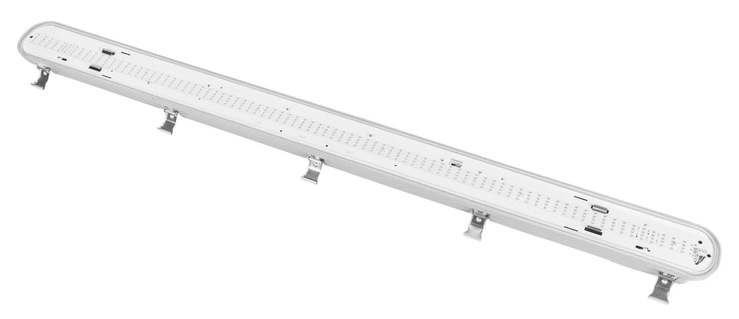 18W LED Vapor Tight, 4ft Narrow Body, 120-277V Input, Frosted Lens, 5000K, 0-10V Dimmabe, Premium Series - view 2