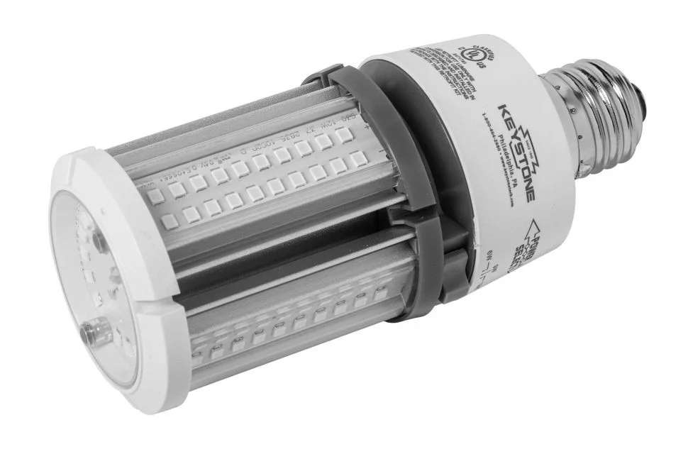 Keystone Selectable Wattage Selectable CCT 120-277V HID Retrofit Lamp Series (KST-KT-LED12PSHID-E26-...