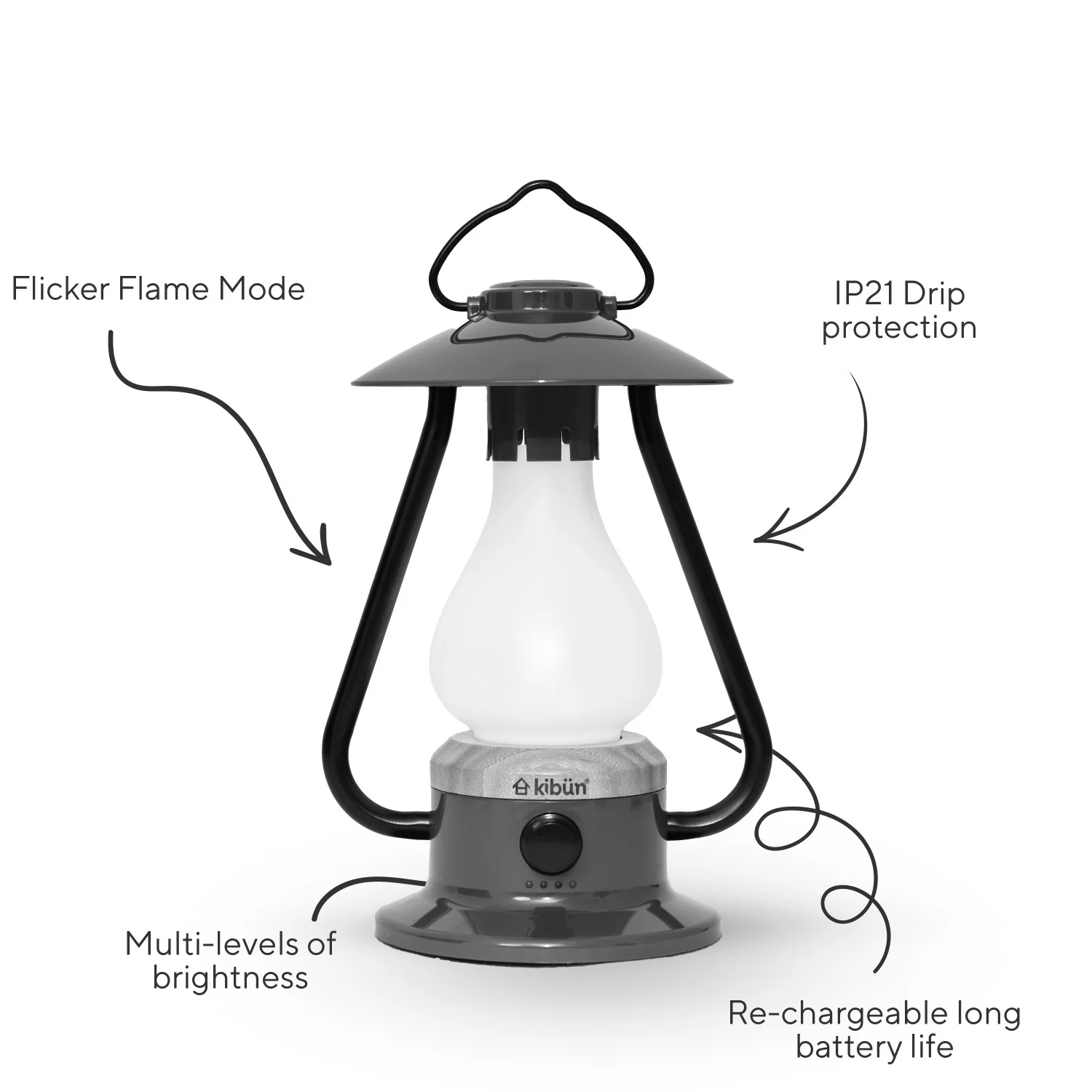 Kibun LED 3.2 W Cordless Fixture, 2200K (Amber Light) - view 17